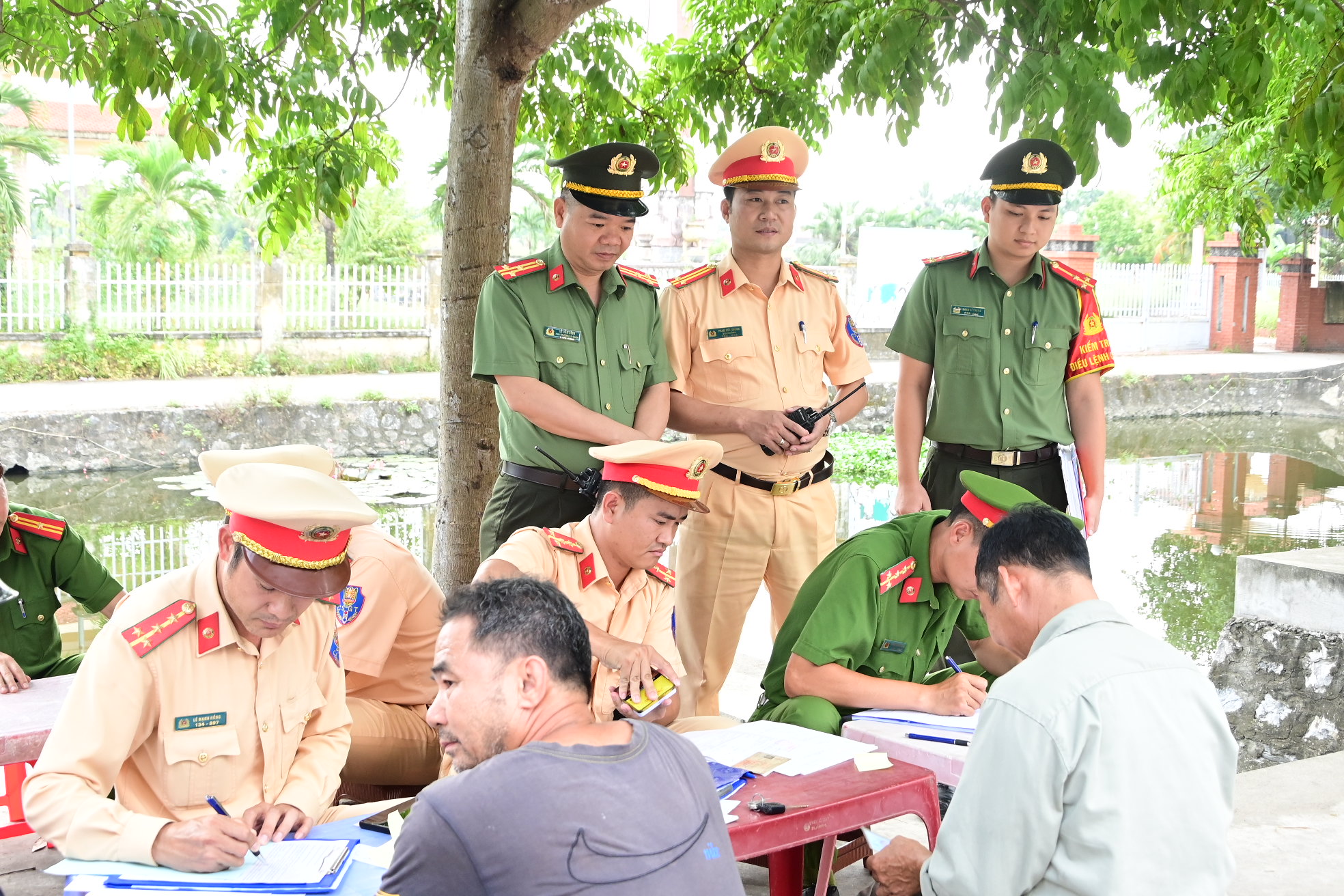 Công an quận Hồng Bàng xử lý 69 trường hợp vi phạm nồng độ cồn